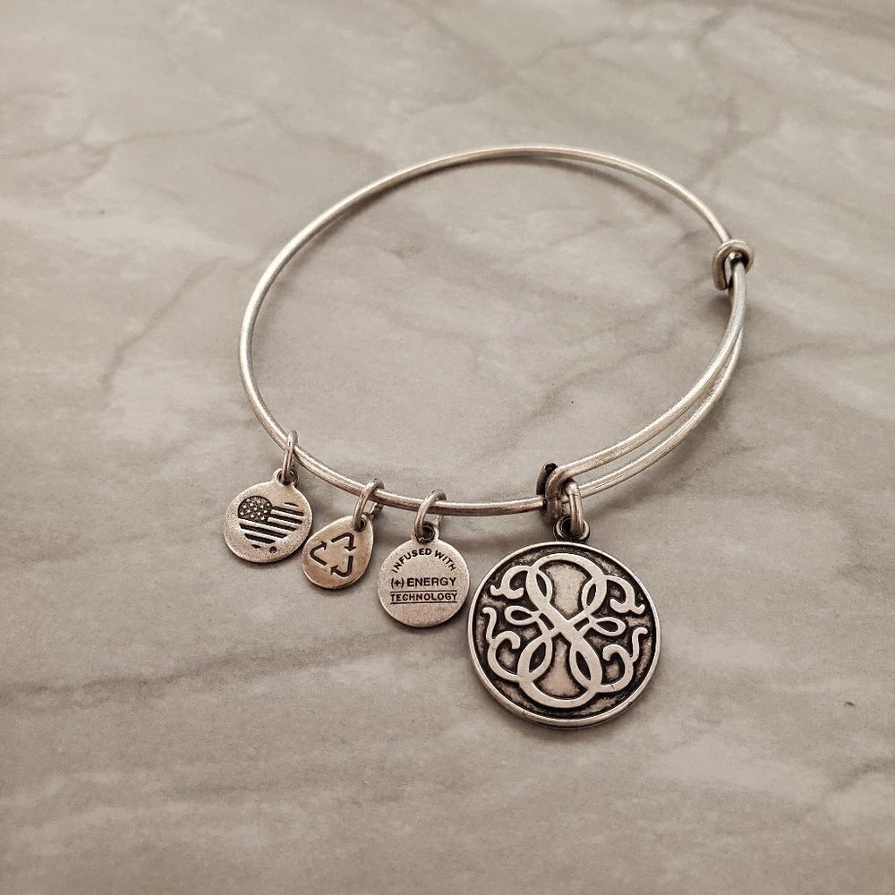 💖 Alex and Ani Silver Path of Life Expandable Charm Bracelet 💖 - Picture 1 of 3
